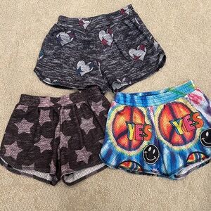 Terez mesh shorts- five pair lot